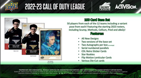 2023 Upper Deck Call of Duty League Hobby, Pack