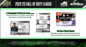 2022-23 Upper Deck Call of Duty League Hobby, Box