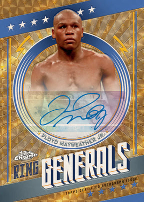 2024 Topps Chrome Boxing Hobby, 12 Box Case