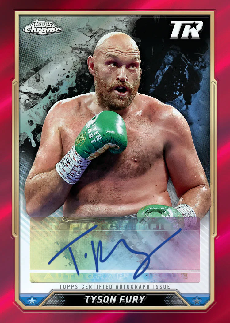 2024 Topps Chrome Boxing Hobby, 12 Box Case