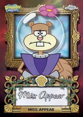 2025 Topps Chrome Spongebob Squarepants 25th Anniversary Hobby, Pack