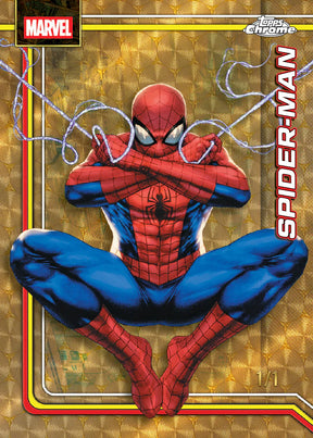 2026 Topps Marvel Comics Chrome Blaster, Box