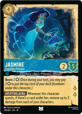 Disney Lorcana Whispers in the Well, 4 Booster Box Case