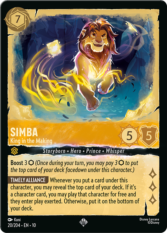 Disney Lorcana Whispers in the Well, Booster Pack