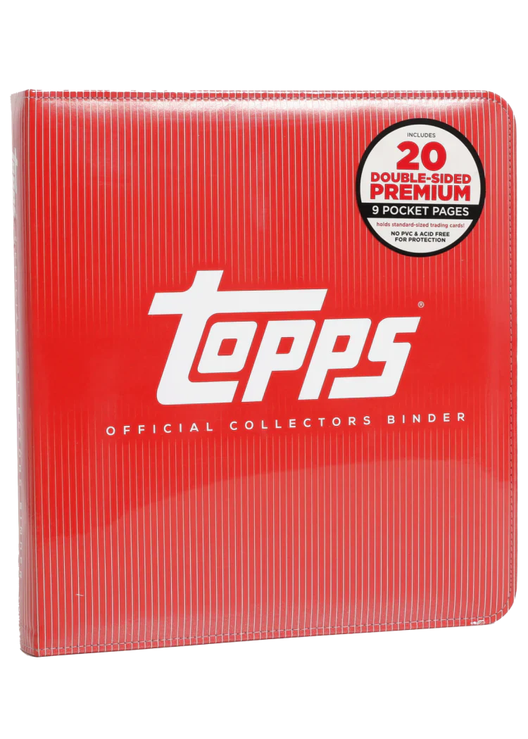 Topps Official, Red Collector's Binder