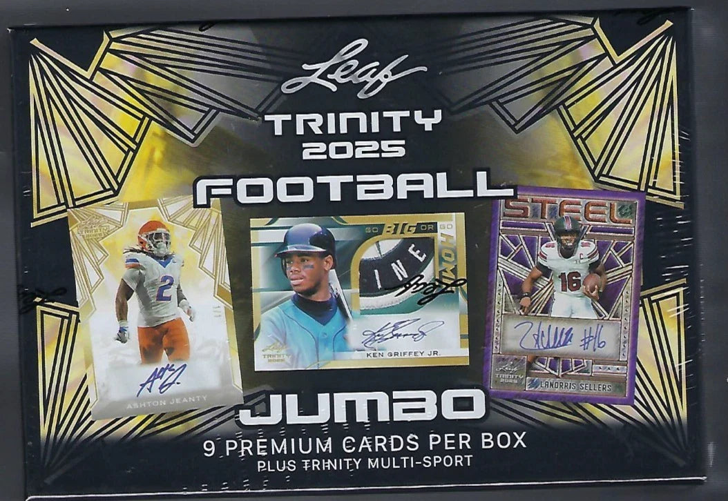 2025 Leaf Trinity Football Jumbo Box