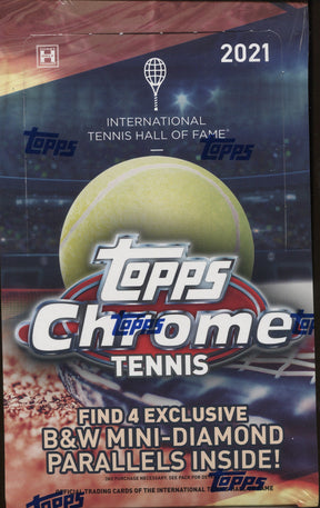 * Last Box * 2021 Topps Chrome Tennis Lite, Box