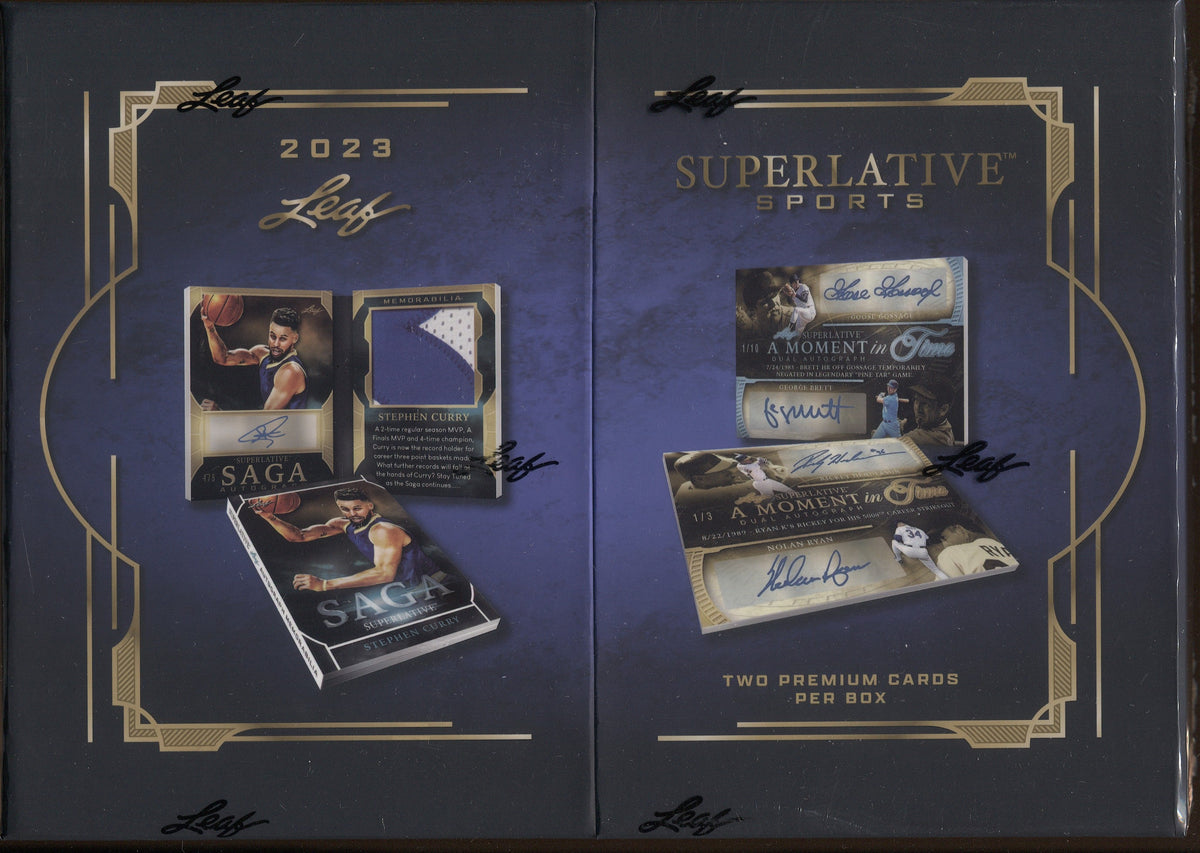 2023 Leaf Superlative Multi-Sport Hobby, Box