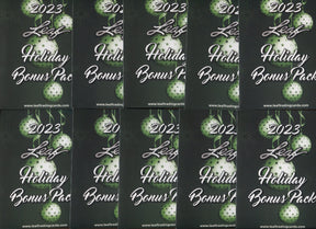 2023 Leaf Holiday Multi-Sport Hobby, 10 Bonus Pack Lot